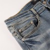 #866 Amiri jeans blue