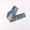 #8324 Amiri poster patch jeans blue