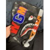 BAPE Color Camo Tiger Shark Full Zip Double Hoodie