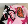 Bape Sta Star Shark Hoodie Pink & Black