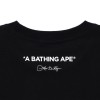 Bape A Bathing Ape Colorful Star Logo T-Shirts White Black