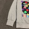 Bape Colorful Star Ape Pullover Sweatshirt Black & Grey