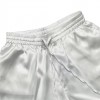 Casablanca Orange Airways Silk Shorts White