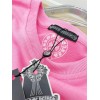 Chrome Hearts Colorful Logo Sweatshirt Women Men (Black/Pink)