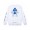 Chrome Hearts Blue Logo Crewneck Sweatshirt (Black White)
