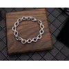 CH Interlock Chain Bracelets 925 Silver