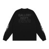 Gallery Dept arm flame print long sleeve black t-shirt