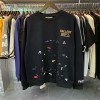 Gallery Dept Tokyo Japan Painted Crewneck Sweatshirt (Beige/Black)