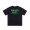 Gallery dept green fonts distressed tee t-shirt black