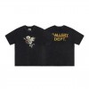 Gallery dept the rose skull tee distressed t-shirt black