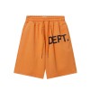 Gallery Dept Shorts (Orange/Black/Grey)
