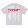 Hellstar studios blast shadow tee black grey