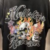 Hellstar Studios fire-breathing skull tee black