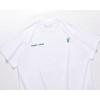 Off White OW 'Product Ghana' Green Leaves T-Shirt (Black White)