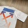 Off White OW Fade color tee black white