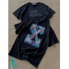 [Best Quality] Off White 22SS Painted Logo T-Shirt Black