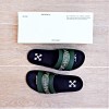 Off White ow green label slippers