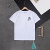 Off White OW Wolf Monogram Logo T-Shirts 2 Colors