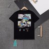 Off White OW Wolf Monogram Logo T-Shirts 2 Colors