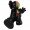 Kaws Companion Figure Doll 2 Sizes Black Sit