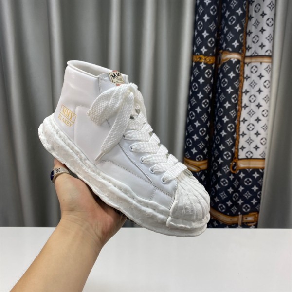 Masion Mihara Yusuhiro MMY BLAKEY Melting Sole White Shoes