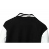 Ami Baseball Jacket Black/White
