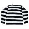 Masion Margiela Stripe Sweater Black White