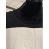 Ami A Striped Sweater