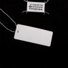 Masion Margiela Embroidered Numbers T-Shirt White Black