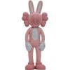 OriginalFake Mand Kaws Rabbit Figure Pink & Black