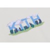 Kith blue letters tee 3 colors