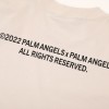 Palm Angels Small Plam Tree Logo T-Shirt Beige