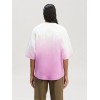 Palm Angels Gradient Pink White T-Shirt