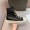 Rick Owens Hi-Street Leather Shoes Black High Top