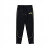Trapstar Yellow fonts hoodie pants tracksuit Black