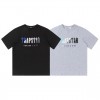 Trapstar blue grey letters tee 2 colors