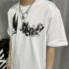 Vlone Smoke T-Shirt Tee T-Shirt (Black/White)