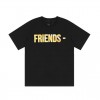 vlone yellow flame friends tee t-shirt black white
